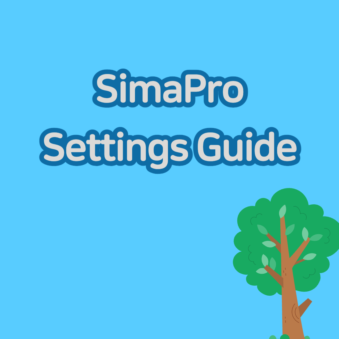 Getting Started with LCA and SimaPro